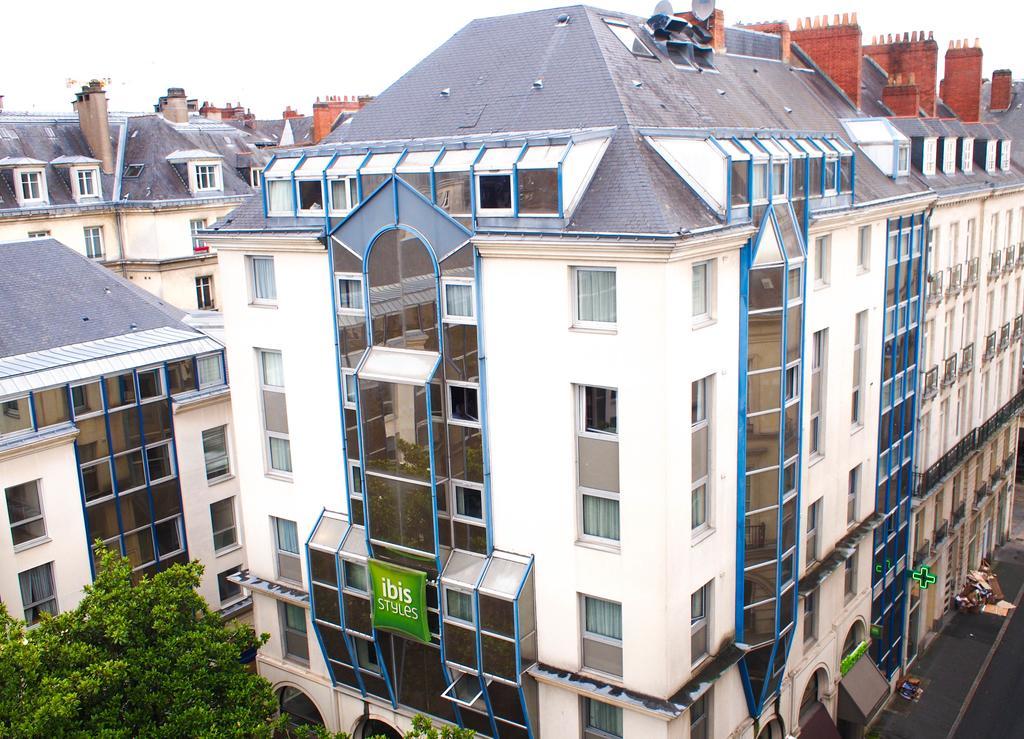 Ibis Styles Nantes Centre Place Royale Exterior foto